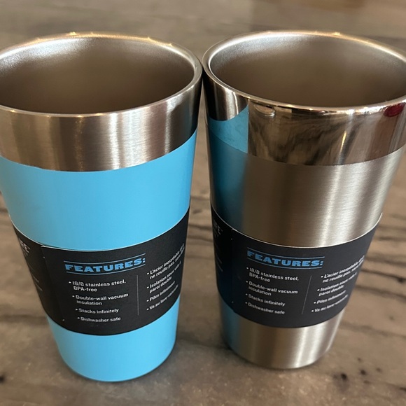 Stanley Adventure Blue and Silver Beer Pint Set - Picture 4 of 4